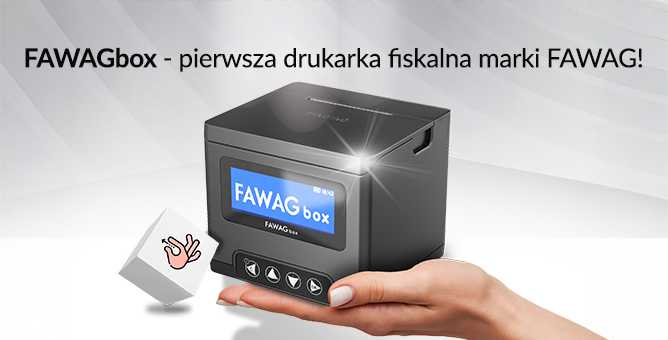 Fawag box - pierwsza drukarka fiskalna marki FAWAG!