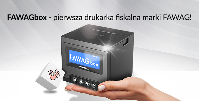 Fawag box - pierwsza drukarka fiskalna marki FAWAG!